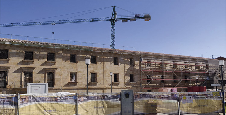 Rehabilitación del histórico Colegio Mayor San Bartolomé de la Universidad de Salamanca