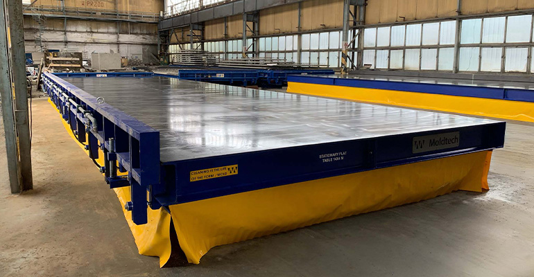 Moldtech impulsa la producción de paneles prefabricados en Polonia