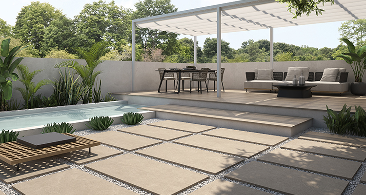 Pavimento porcelanico interiores exteriores 3