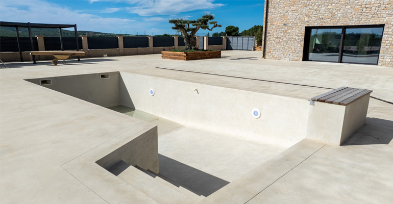 Pavistamp Stone Feel Pool - DPArquitectura