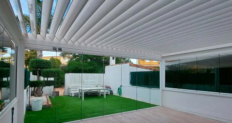 Pergolas bioclimaticas arquitectura exterior - DPArquitectura