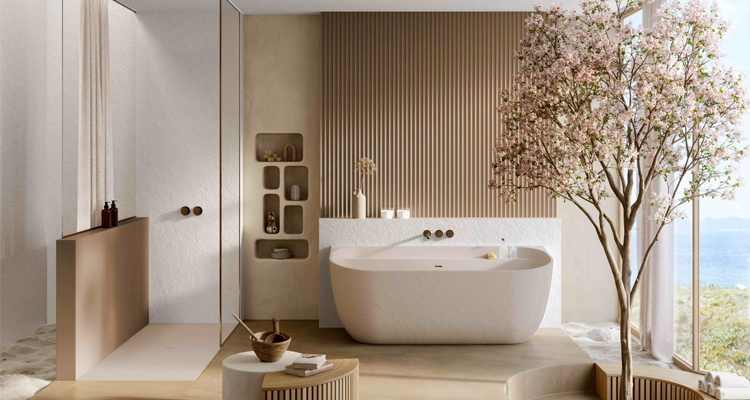 Plato ducha ras suelo Acquabella - DPArquitectura