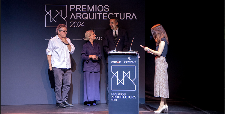 “La arquitectura es un instrumento para transformar la vida de las personas”, afirma David Lucas en la entrega de los Premios de Arquitectura de CSCAE