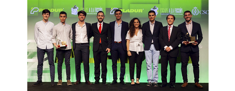 Dos alumnos de la Universidad Politécnica de Cartagena obtienen el premio del Concurso de Soluciones Constructivas de Pladur