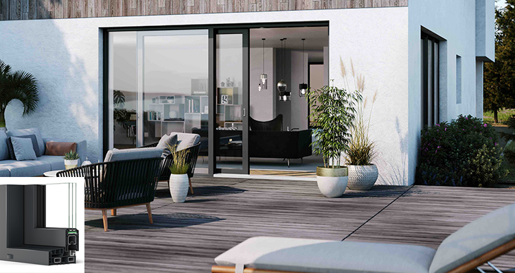 Sistema de ventanas y puertas correderas que aprovecha al máximo todos los espacios 