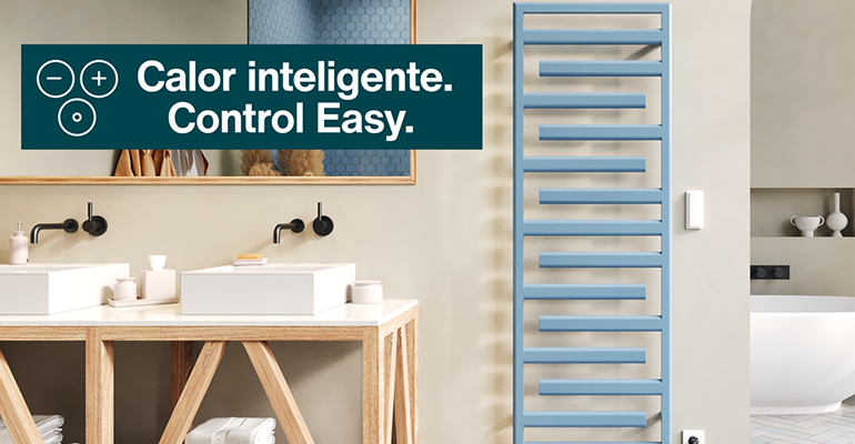 Radiadores de baño personalizables y con control inteligente