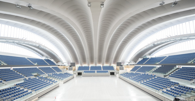 El Palacio de Deportes de Oviedo actualiza su cubierta para optimizar la calidad acústica