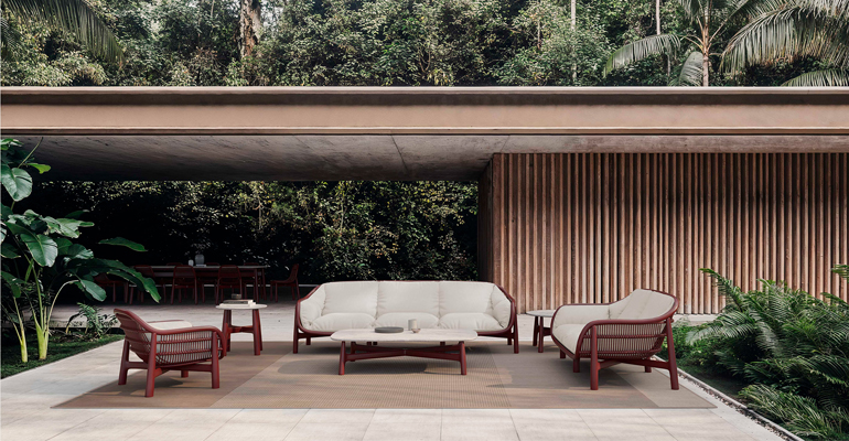 Skld Studio presentará en Feria Hábitat Valencia su nuevo Volumen II con cinco colecciones inéditas de mobiliario outdoor