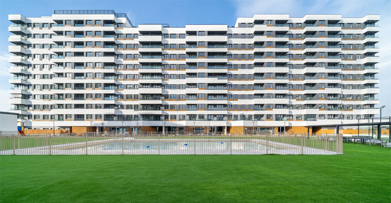 Saint-Gobain equipa el residencial Valdebebas BTR con soluciones para mejorar aislamiento y eficiencia