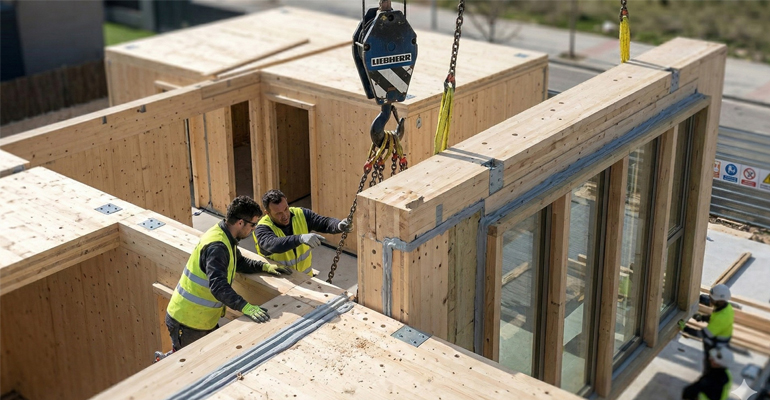 Fimma + Maderalia impulsa la construcción industrializada con un nuevo espacio expositivo