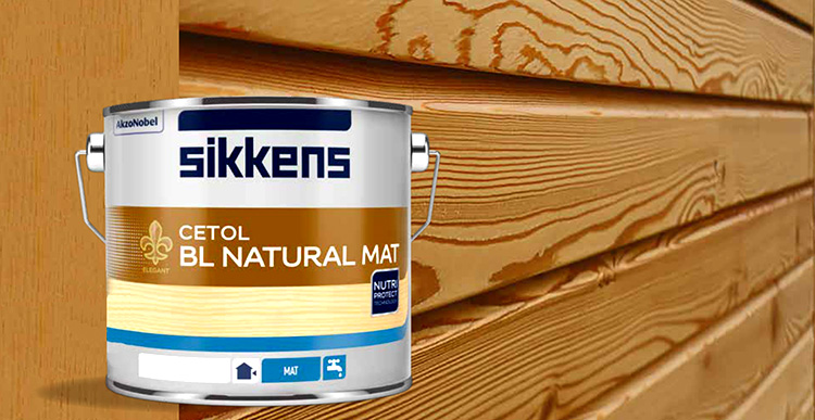 Lasur para la protección duradera de la madera exterior