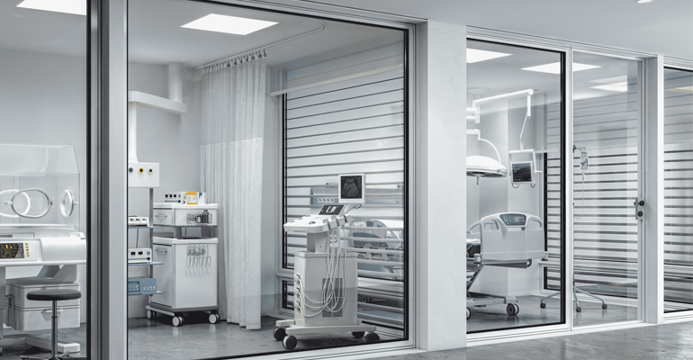 Soluciones de iluminación técnica para entornos sanitarios con control y eficiencia