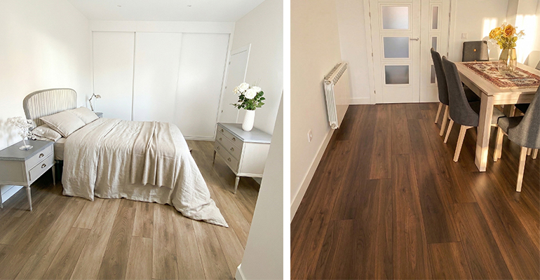 Innovación en pavimentos: El auge del suelo vinílico y el parquet en el diseño de interiores