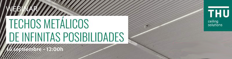 Techos metálicos de infinitas posibilidades en el próximo curso online de DPArquitectura