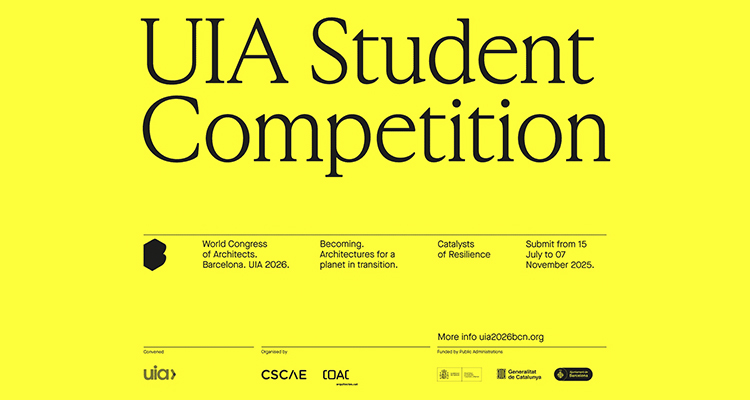 UIA2026BCN lanza un concurso internacional de estudiantes para reflexionar sobre la arquitectura en un planeta en transición