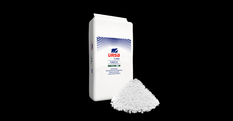 Ursa unifica su gama de lana mineral insuflada bajo la marca Purefloc en toda Europa