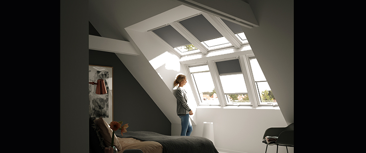 Ventanas que dotan de más espacio en el ático