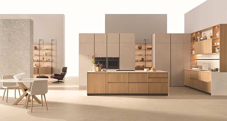 Una cocina que equilibra funcionalidad, diseño y materiales naturales
