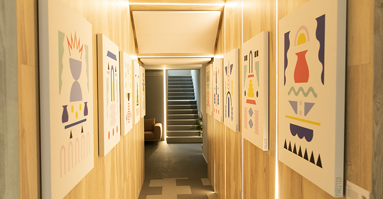 Vertisol presenta nuevas propuestas de diseño textil y acústica en Forma Design Fair Madrid