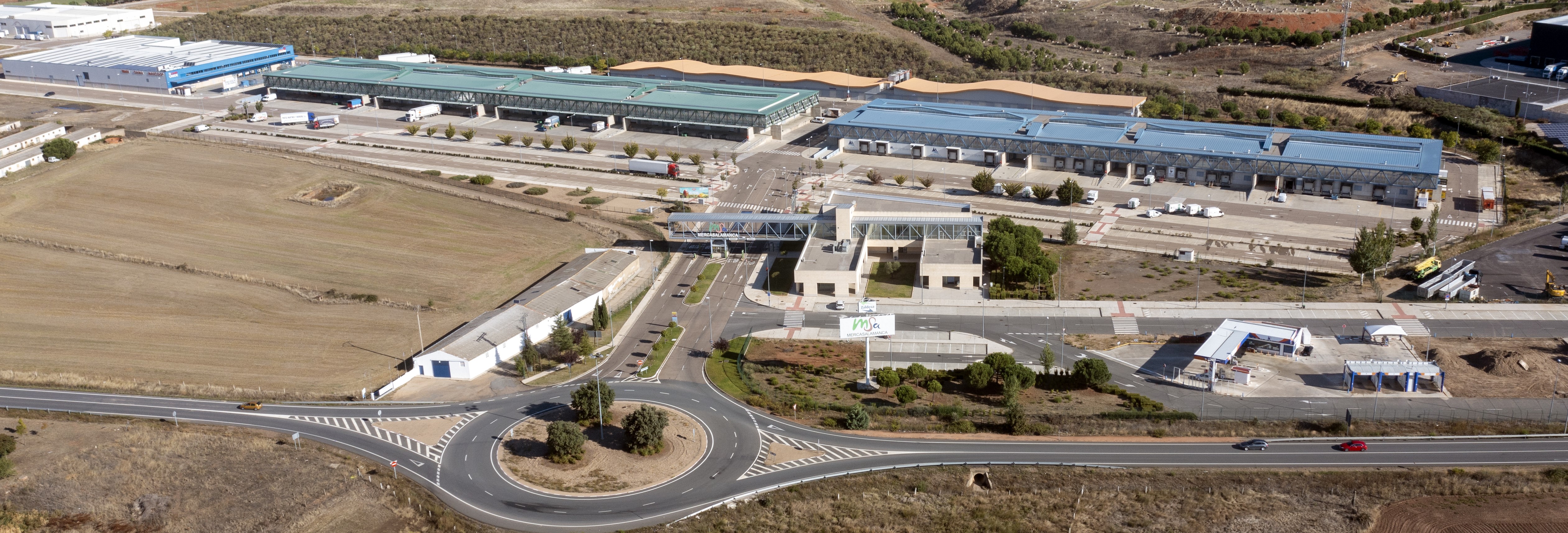 Endesa X construye la primera planta solar de Mercasalamanca