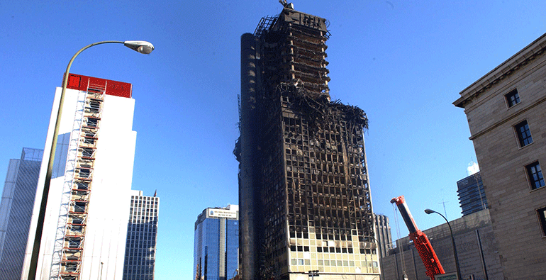 Tecnifuego propone Incluir 4 familias de edificios en la modificación del CTE Propagación exterior en caso de incendio