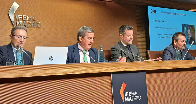 Xabier Basañez, director general de BEC, reelegido por unanimidad presidente de la Asociación de Ferias Españolas