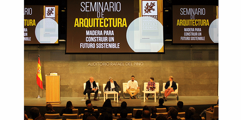 El seminario de AHEC destacó el papel de la madera en el freno del cambio climático 