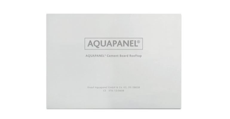 Aquapanel roof Knauf