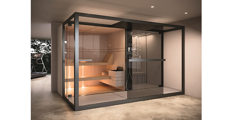 Nueva sauna diseñada por Marco Pellici