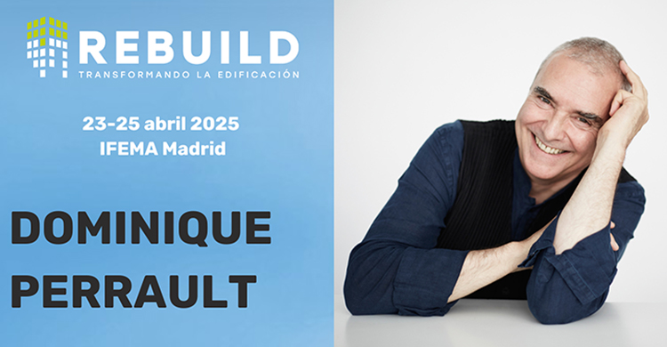 El Congreso de Arquitectura Avanzada y Construcción 4.0 contará con Dominique Perrault, el arquitecto de la Villa Olímpica de París 2024 