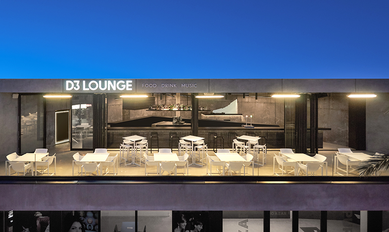 Una proposición arquitectónica minimalista para el D3 Lounge