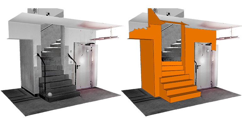 Nuevo software As-Built Modeler que permite extraer información de edificios