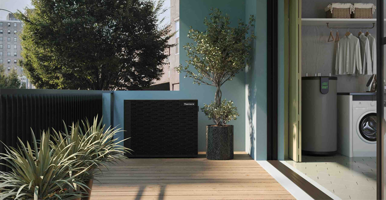 Aerotermia compacta eficiente Thermor - DPArquitectura