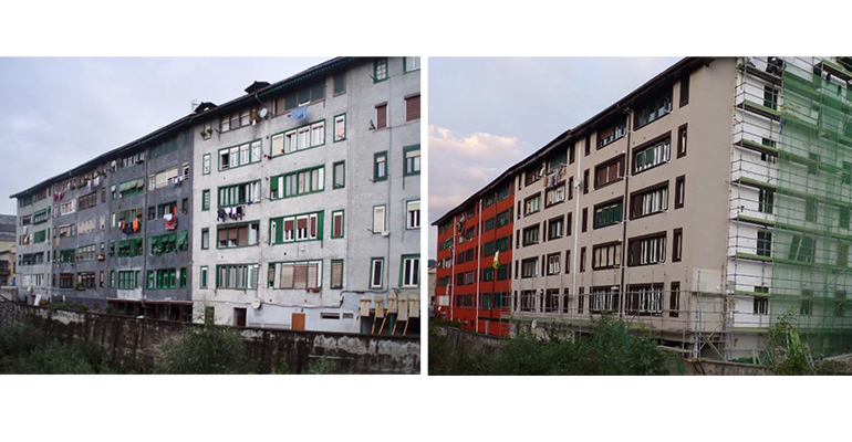 Sistema Sate rehabilitacion fachadas - DPArquitectura