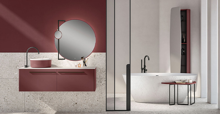 Colección de muebles de baño