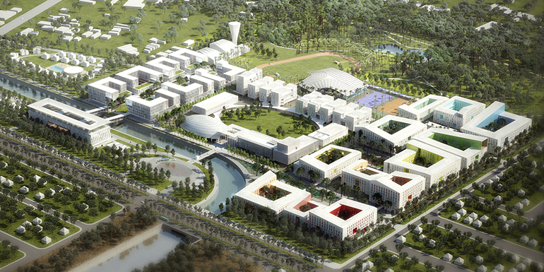 Nuevo campus de la UVA en Vietnam, de Machado and Silvetti