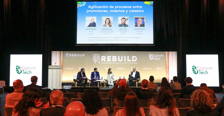 Estas han sido las novedades del Clúster de la Edificación en Rebuild 2026