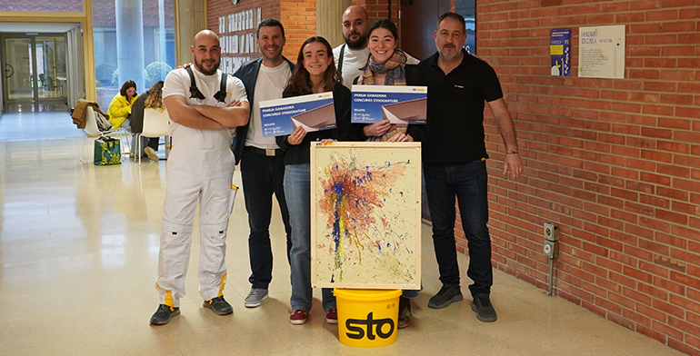 Sto Ibérica y la Escuela técnica Superior de Arquitectura de la Universidad de Navarra se unen para impulsar la creatividad de los alumnos  