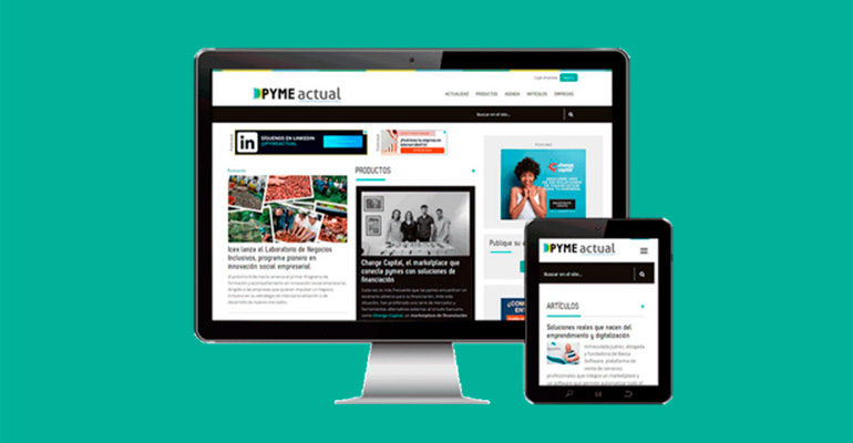 PymeActual, el nuevo portal de noticias de pymes de InfoEdita