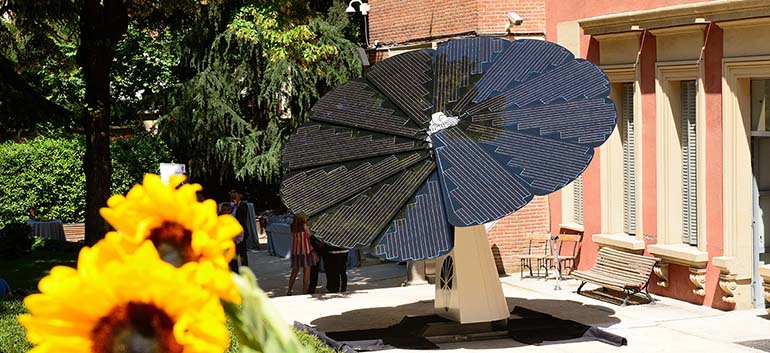 Smartflower Poptm sistema fotovoltaico 