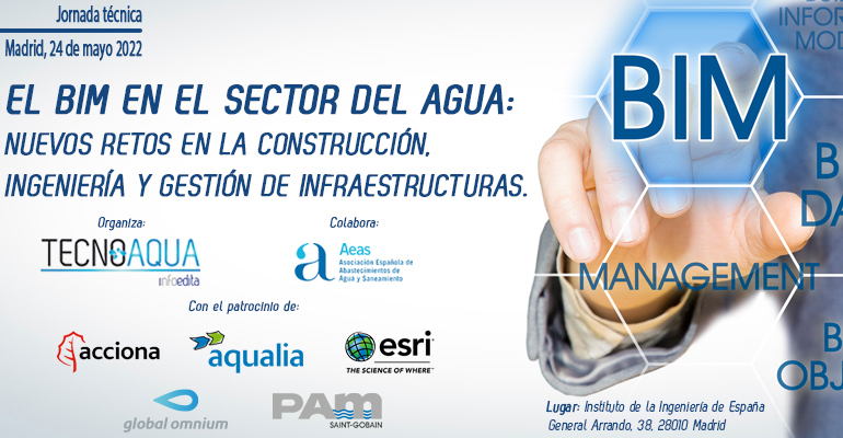 Tecnoaqua te descubre el potencial del BIM en el sector del agua