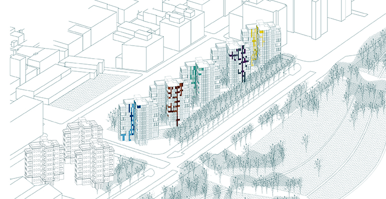 “Esquitxat de colors”, premio del concurso organizado por Trespa y Arquitectos por la Arquitectura