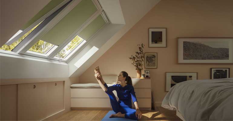 Velux cortinas