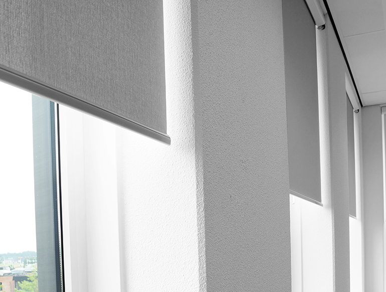 Solución de automatización de cortinas interiores